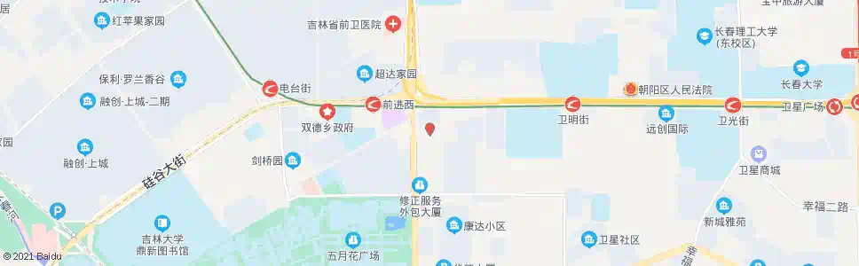 长春前进广场(前进大街)_公交站地图_长春公交_妙搜公交查询2025