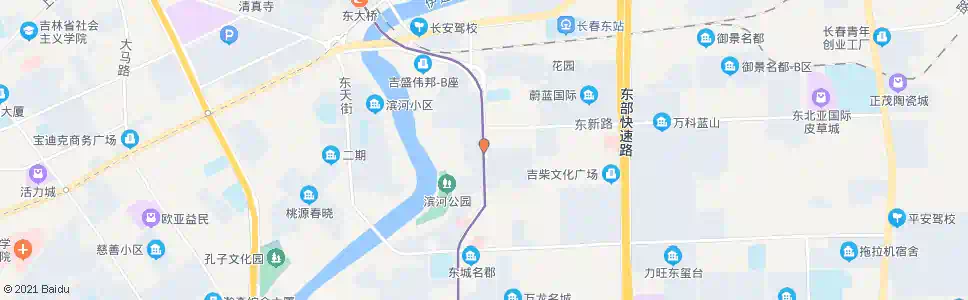 长春东新路站_公交站地图_长春公交_妙搜公交查询2025