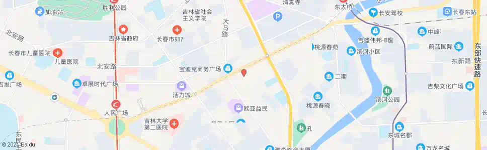长春二马路_公交站地图_长春公交_妙搜公交查询2025