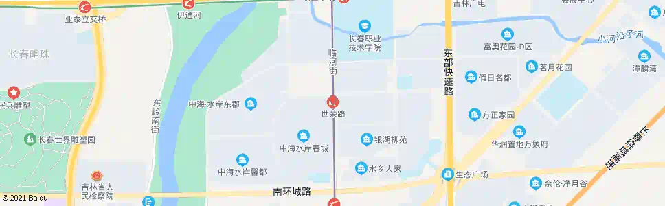 长春世荣路站_公交站地图_长春公交_妙搜公交查询2025