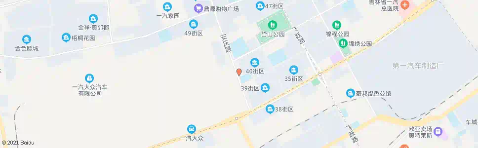 长春一汽二0六门_公交站地图_长春公交_妙搜公交查询2025