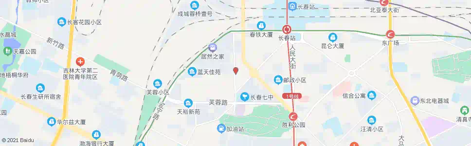 长春七十二中_公交站地图_长春公交_妙搜公交查询2025