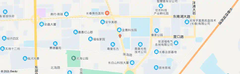 长春营口路(东环城路)_公交站地图_长春公交_妙搜公交查询2025
