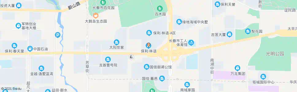 长春保利林语_公交站地图_长春公交_妙搜公交查询2025