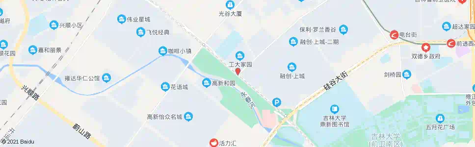 长春飞跃路(繁荣路)_公交站地图_长春公交_妙搜公交查询2025