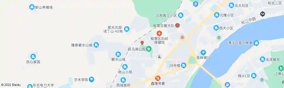 长春一汽206号门_公交站地图_长春公交_妙搜公交查询2025