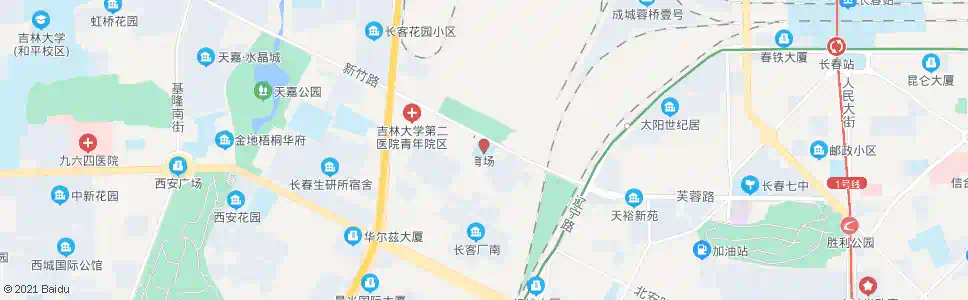 长春八十中_公交站地图_长春公交_妙搜公交查询2025