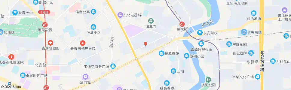 长春东三马路小学_公交站地图_长春公交_妙搜公交查询2025