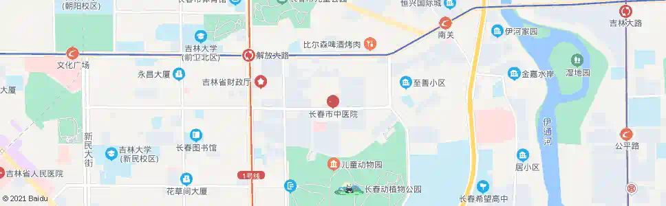 长春曙光路(市中医院)_公交站地图_长春公交_妙搜公交查询2025