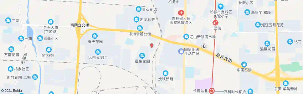 长春台北人家_公交站地图_长春公交_妙搜公交查询2025