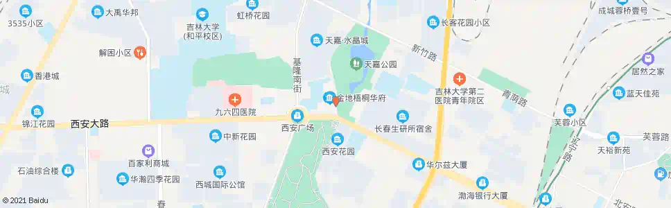 长春青溪路_公交站地图_长春公交_妙搜公交查询2025