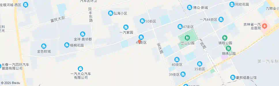长春大众路_公交站地图_长春公交_妙搜公交查询2025