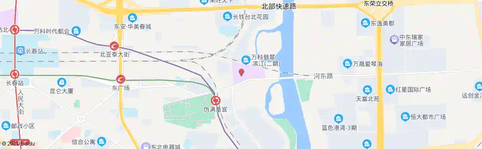 长春东安屯_公交站地图_长春公交_妙搜公交查询2025
