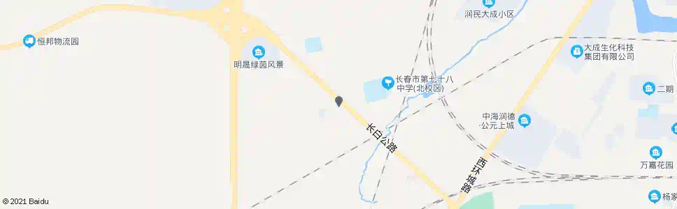 长春金山加油站_公交站地图_长春公交_妙搜公交查询2025