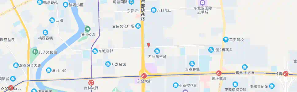 长春东盛大街荣光路_公交站地图_长春公交_妙搜公交查询2025