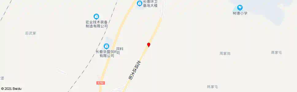 长春北远达大街_公交站地图_长春公交_妙搜公交查询2025
