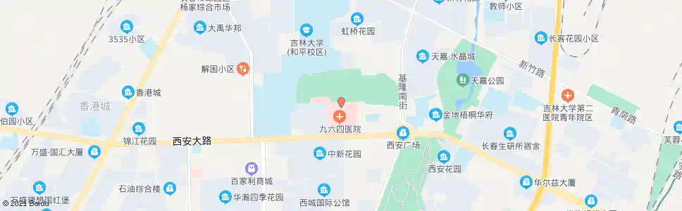 长春208医院_公交站地图_长春公交_妙搜公交查询2025