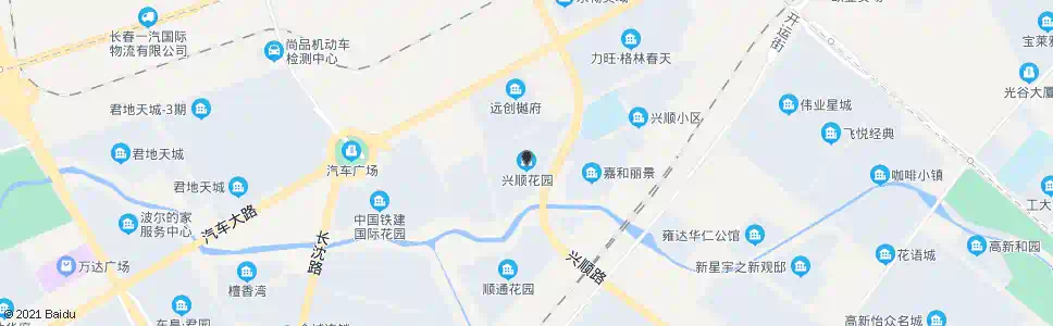长春兴顺花园二区_公交站地图_长春公交_妙搜公交查询2025