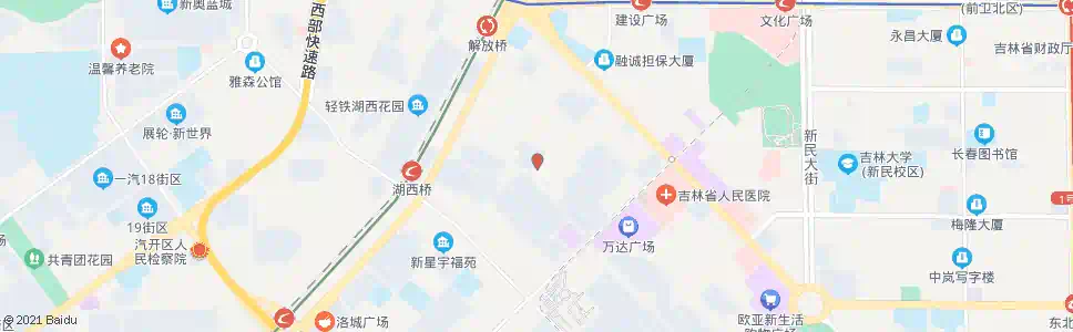长春红旗街西三胡同_公交站地图_长春公交_妙搜公交查询2025