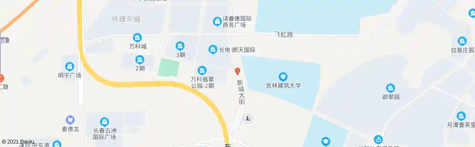 长春建工装饰学院_公交站地图_长春公交_妙搜公交查询2025