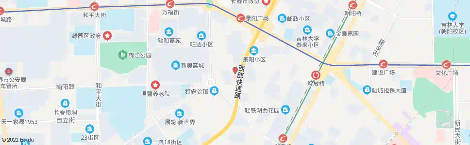 长春绿园分局_公交站地图_长春公交_妙搜公交查询2025