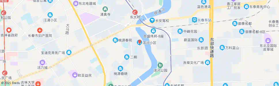 长春滨河小区_公交站地图_长春公交_妙搜公交查询2025