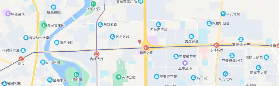 长春东盛路晨宇科技城_公交站地图_长春公交_妙搜公交查询2025