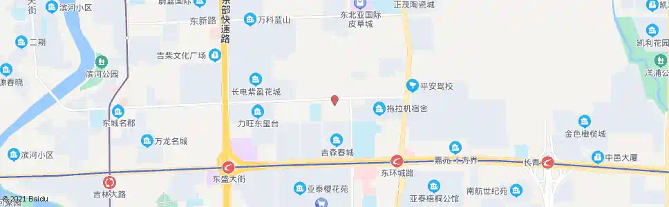 长春拖拉机东门_公交站地图_长春公交_妙搜公交查询2025