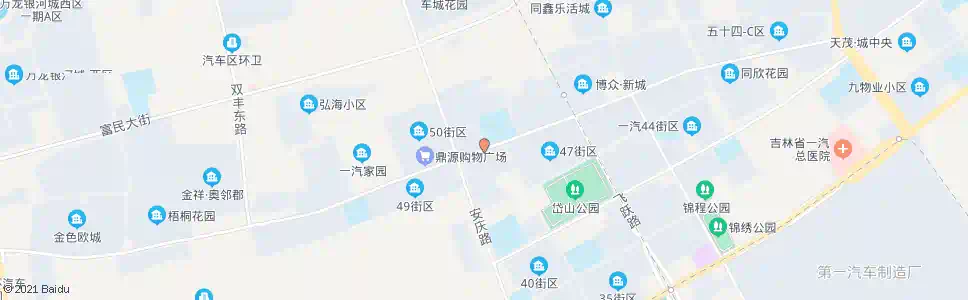 长春支农大街_公交站地图_长春公交_妙搜公交查询2025