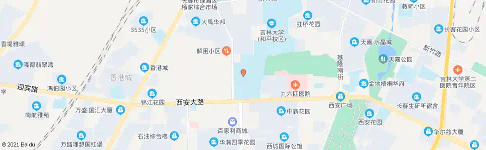 长春军需大学(吉林大学和平分院)_公交站地图_长春公交_妙搜公交查询2025