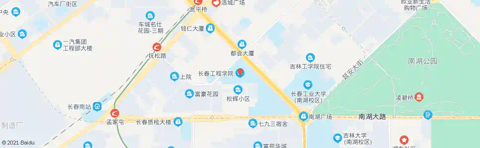 长春长春工程学院_公交站地图_长春公交_妙搜公交查询2025