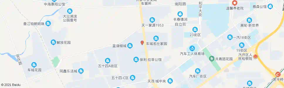 长春二十六街区_公交站地图_长春公交_妙搜公交查询2025