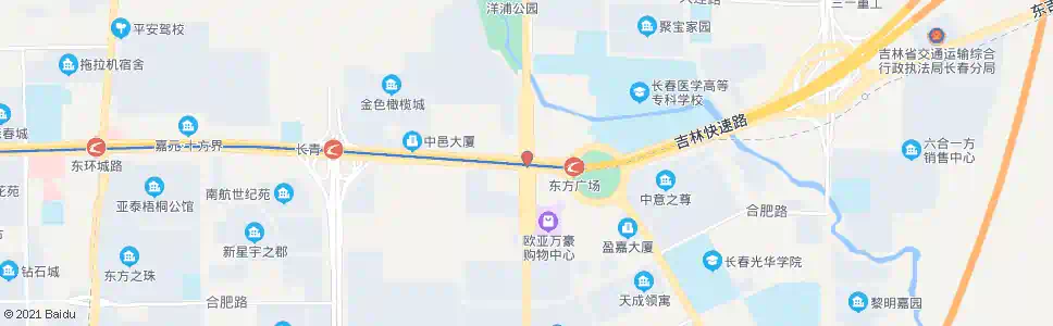长春洋浦大街(吉林大路站)_公交站地图_长春公交_妙搜公交查询2025