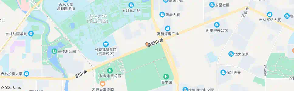 长春蔚山路_公交站地图_长春公交_妙搜公交查询2025