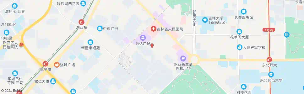 长春红旗街东一胡同_公交站地图_长春公交_妙搜公交查询2025