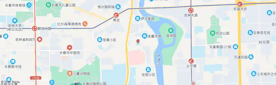 长春东岭小学_公交站地图_长春公交_妙搜公交查询2025
