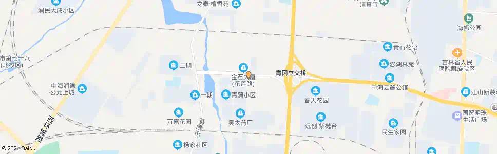 长春花莲路_公交站地图_长春公交_妙搜公交查询2025