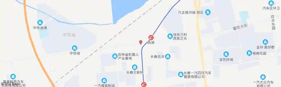 长春凯达北街_公交站地图_长春公交_妙搜公交查询2025