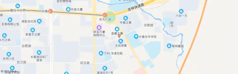 长春合肥路_公交站地图_长春公交_妙搜公交查询2025
