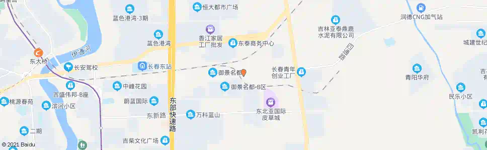 长春福安街_公交站地图_长春公交_妙搜公交查询2025