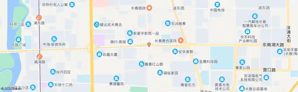 长春会展大街_公交站地图_长春公交_妙搜公交查询2025