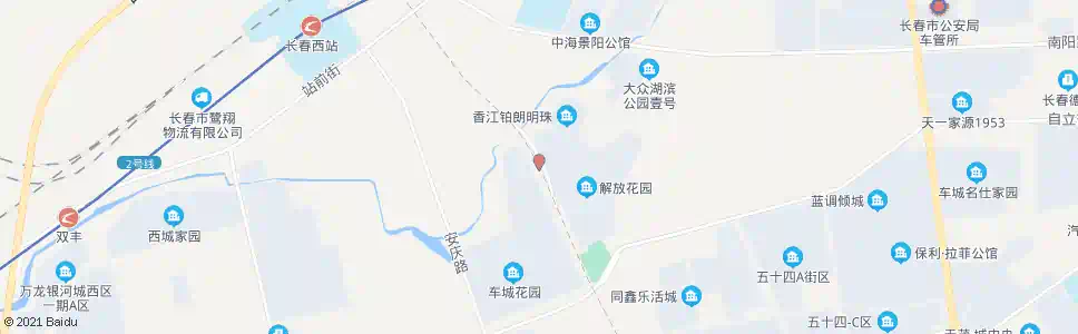 长春祝家屯_公交站地图_长春公交_妙搜公交查询2025