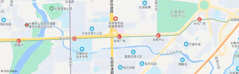 长春广电中心_公交站地图_长春公交_妙搜公交查询2025