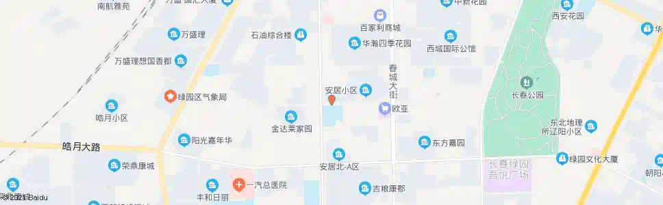 长春绿园小区_公交站地图_长春公交_妙搜公交查询2025