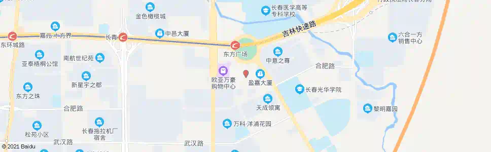 长春经开大厦_公交站地图_长春公交_妙搜公交查询2025