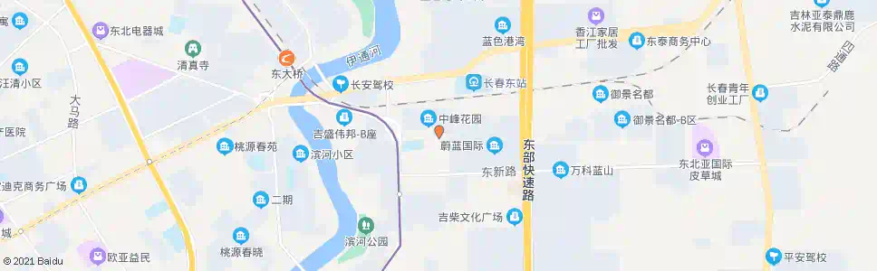 长春中峰小区_公交站地图_长春公交_妙搜公交查询2025