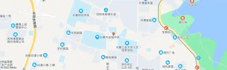 长春净月管委会_公交站地图_长春公交_妙搜公交查询2025
