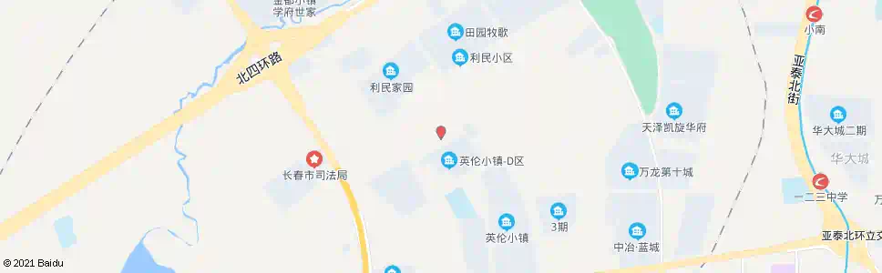 长春英伦小镇_公交站地图_长春公交_妙搜公交查询2025