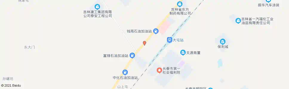 长春大屯镇粮库_公交站地图_长春公交_妙搜公交查询2025