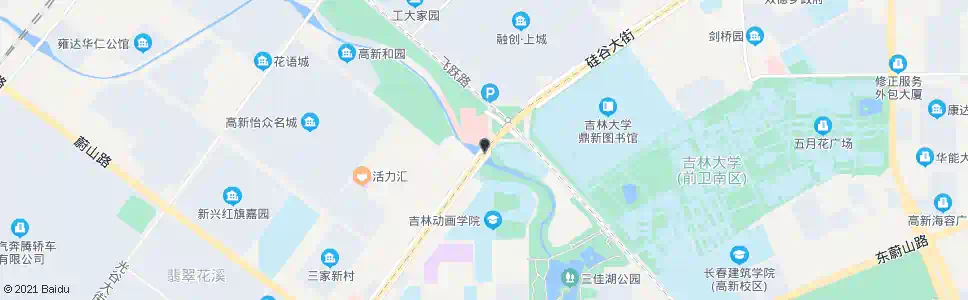 长春硅谷大桥_公交站地图_长春公交_妙搜公交查询2025